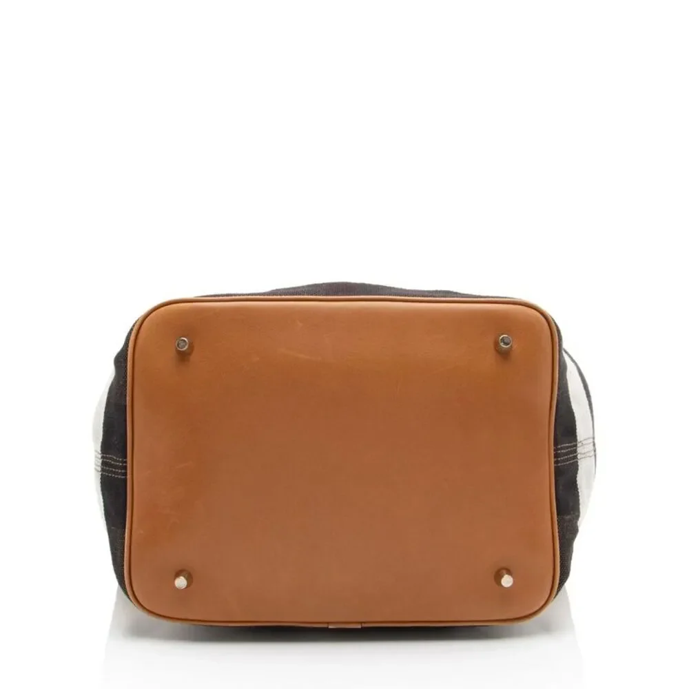 Burberry Canvas Check Susanna Bucket Bag